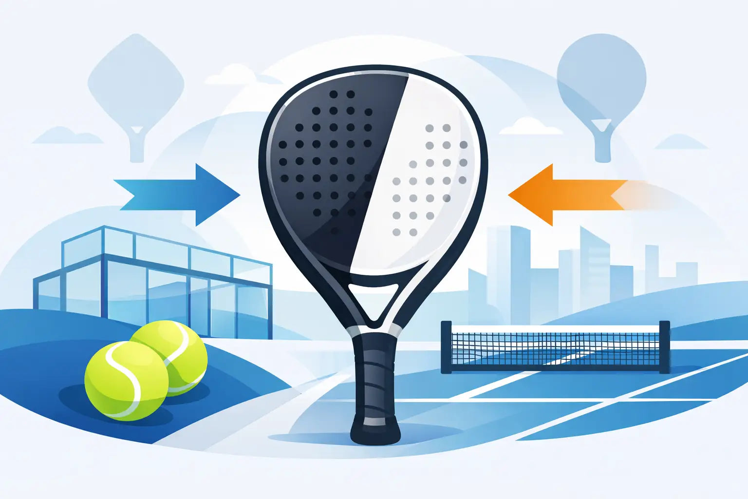 What Is a Hybrid Padel Racket?