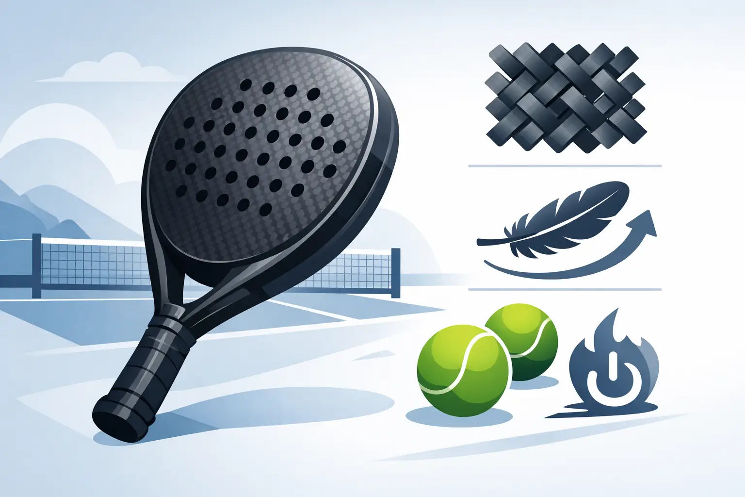 Carbon Fibre Padel Racket Benefits Explained