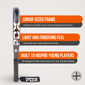 Beginner padel racket for kids PDX Cub UK