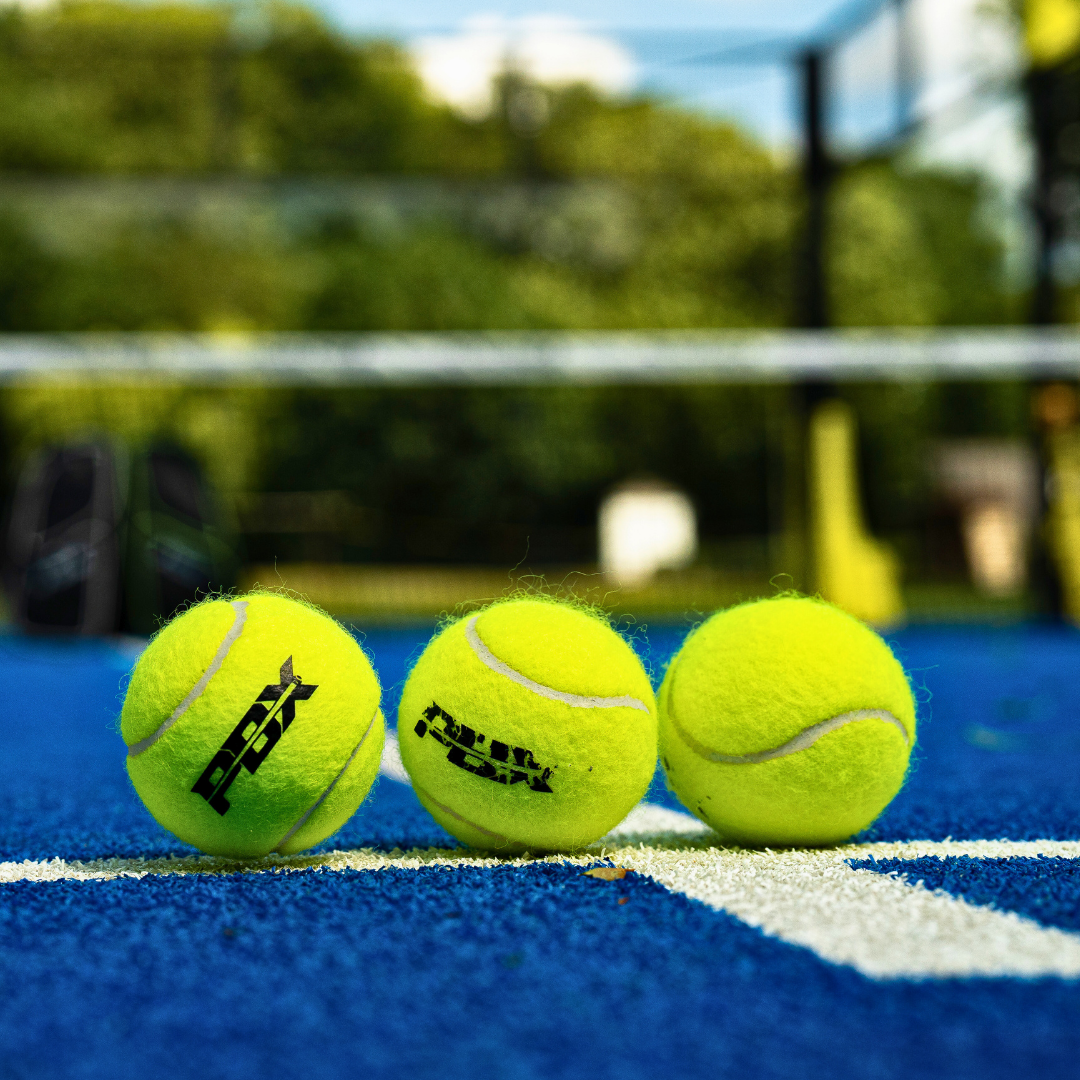 PDX padel balls pack of 3 UK accessories